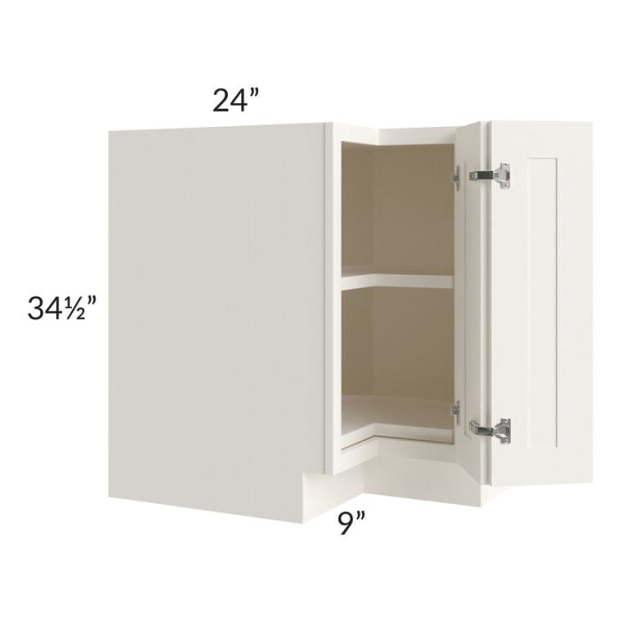 RTA Signature Vanilla Glaze 33" Lazy Susan Base Cabinet