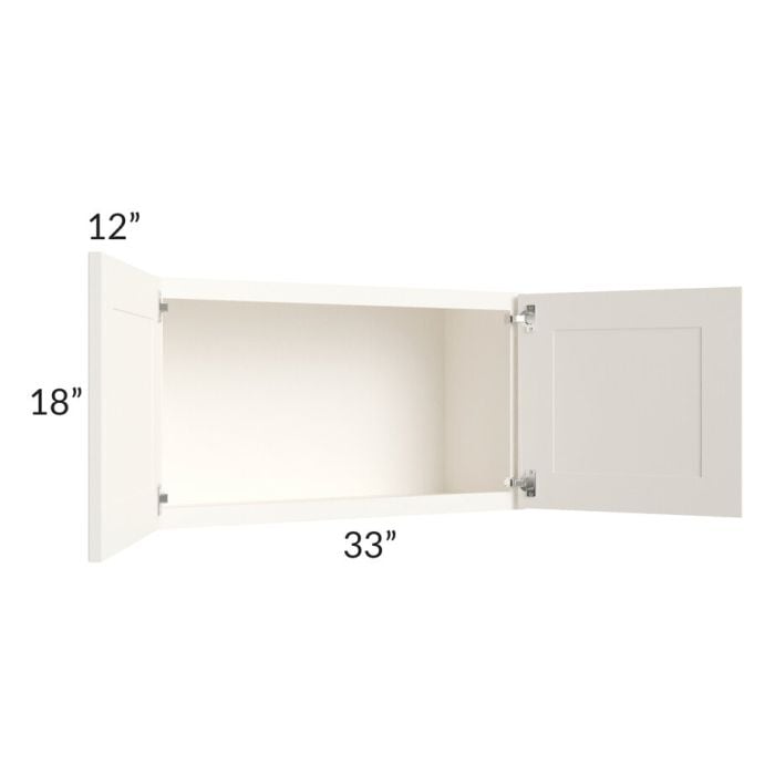 RTA Signature Vanilla Glaze 33" x 18" Wall Cabinet