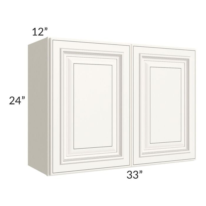 RTA Signature Vanilla Glaze 33" x 24" Wall Cabinet