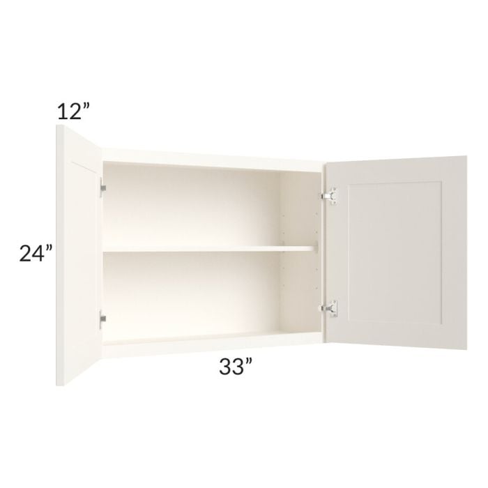 RTA Signature Vanilla Glaze 33" x 24" Wall Cabinet