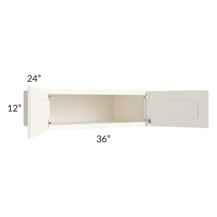RTA Signature Vanilla Glaze 36" x 12" x 24" Wall Cabinet