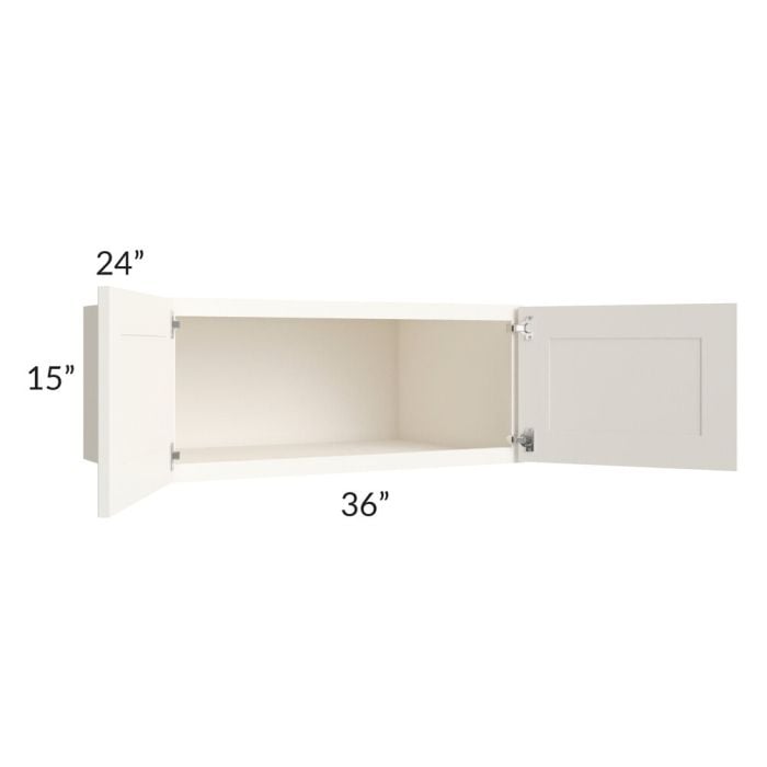 RTA Signature Vanilla Glaze 36" x 15" x 24" Wall Cabinet