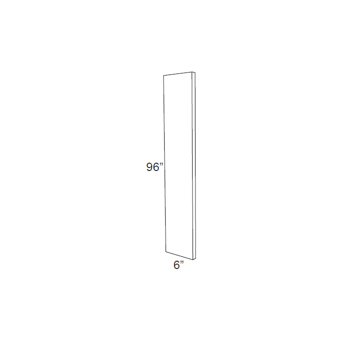 RTA Signature Vanilla Glaze 6" x 96" Wall Filler