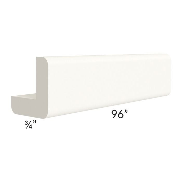 RTA Signature Vanilla Glaze 96" Outside Corner Molding - Cut Molding into a 5ft and 3ft section