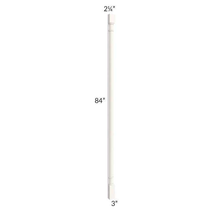 RTA Signature Vanilla Glaze POLE28-W342-SLTSG Decorative Half Leg