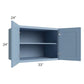 RTA Sky Blue Shaker 33" x 24" x 24" Wall Cabinet