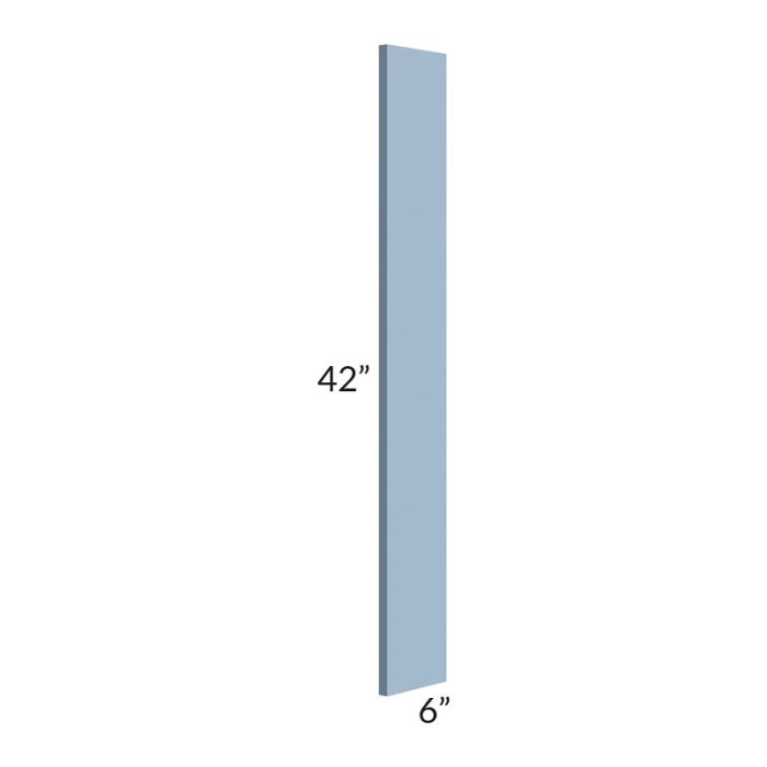 RTA Sky Blue Shaker 6" x 42" Wall Filler