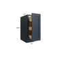 RTA Southport Blue Shaker 12" Spice Base Cabinet