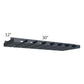 RTA Southport Blue Shaker 30" Glass Rack