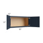 RTA Southport Blue Shaker 30" x 15" Wall Cabinet