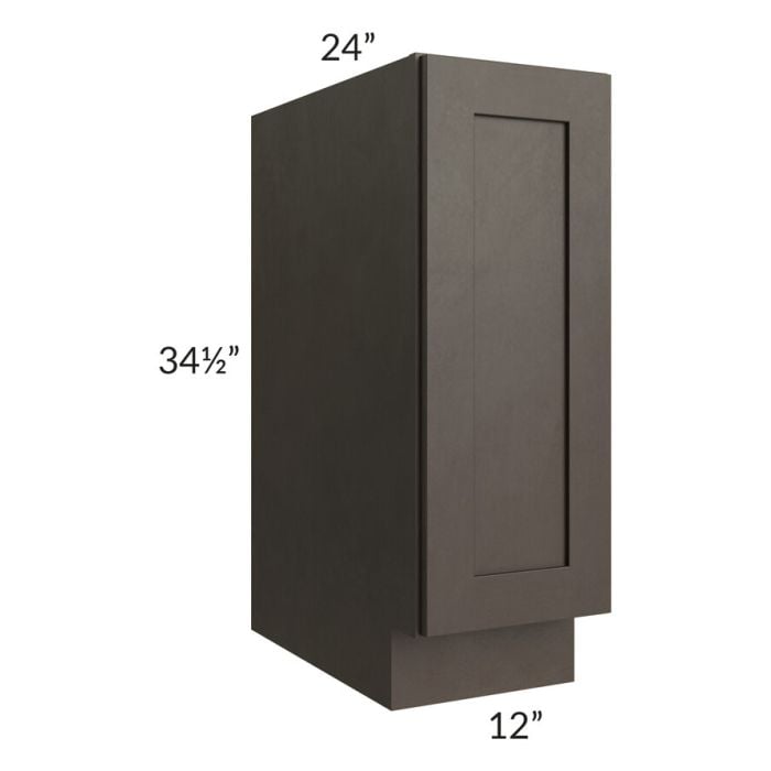 RTA Southport Espresso Shaker 12" Spice Base Cabinet