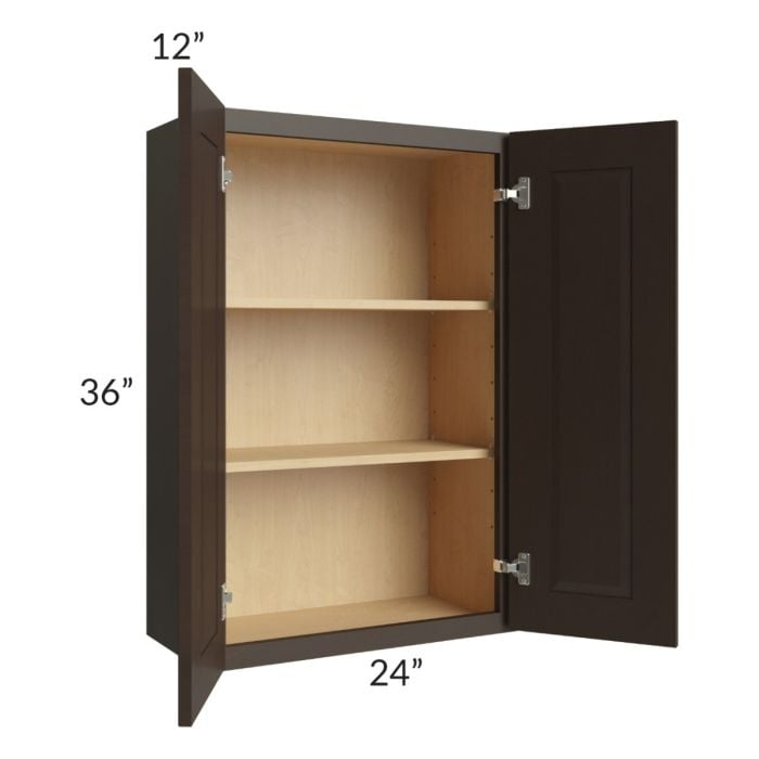 RTA Southport Espresso Shaker 24" x 36" Wall Cabinet