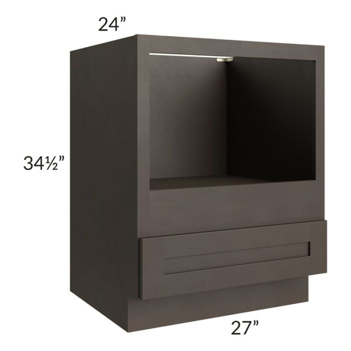 RTA Southport Espresso Shaker 27" Microwave Base Cabinet