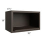 RTA Southport Espresso Shaker 30" x 18" Microwave Wall Cabinet