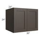RTA Southport Espresso Shaker 30" x 24" x 24" Wall Cabinet