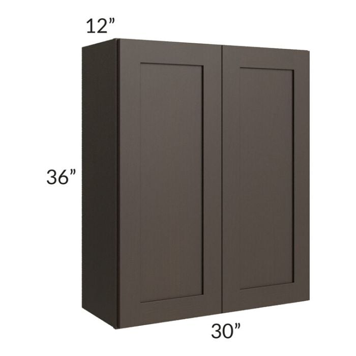 RTA Southport Espresso Shaker 30" x 36" Wall Cabinet