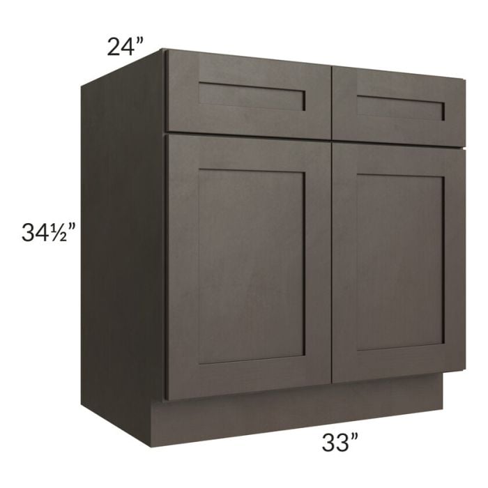 RTA Southport Espresso Shaker 33" Base Cabinet