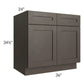 RTA Southport Espresso Shaker 36" Sink Base Cabinet