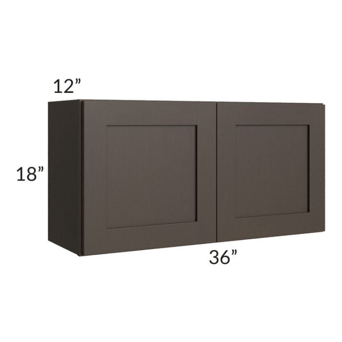 RTA Southport Espresso Shaker 36" x 18" Wall Cabinet