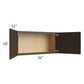 RTA Southport Espresso Shaker 36" x 18" Wall Cabinet