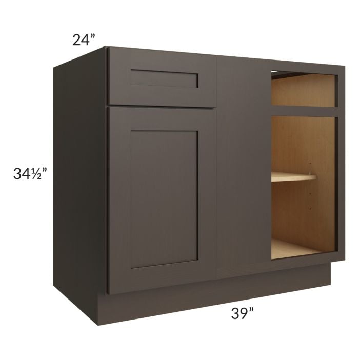 RTA Southport Espresso Shaker 42" Blind Base Cabinet