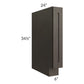 RTA Southport Espresso Shaker 6" Spice Base Cabinet