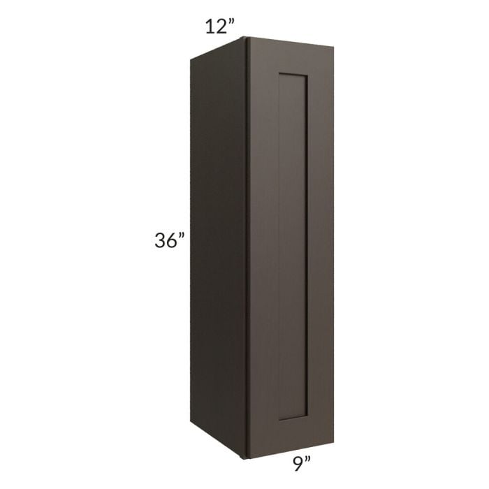 RTA Southport Espresso Shaker 9" x 36" Wall Cabinet