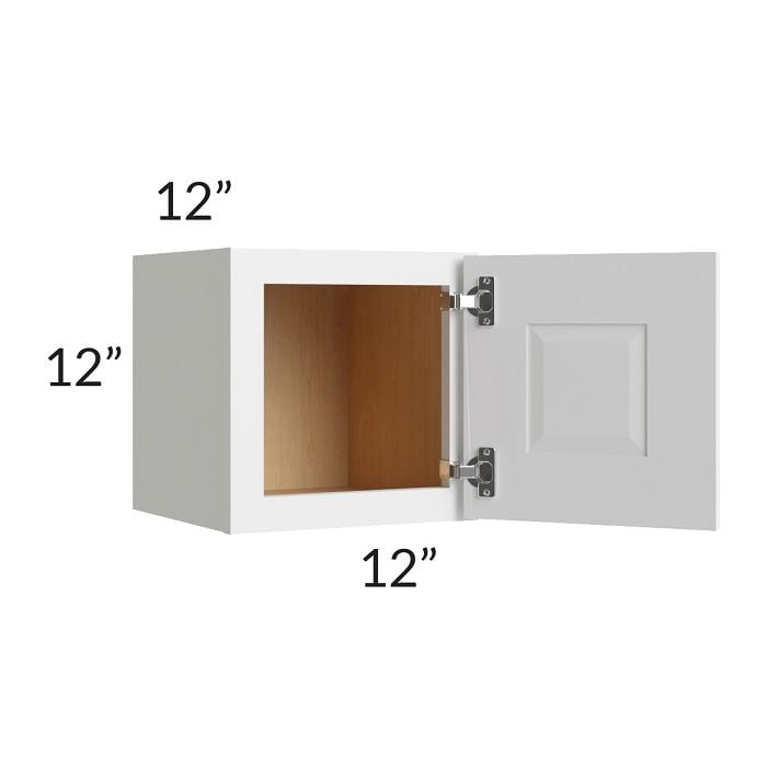 RTA Southport White Shaker 12" x 12" Wall Cabinet