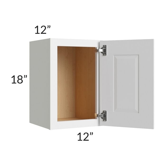 RTA Southport White Shaker 12" x 18" Wall Cabinet