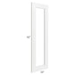 RTA Southport White Shaker 12" x 42" Glass Door Only