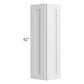 RTA Southport White Shaker 12" x 42" Wall End Cabinet