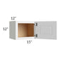 RTA Southport White Shaker 15" x 12" Wall Cabinet