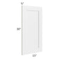 RTA Southport White Shaker 15" x 30" Wall Decorative Panel