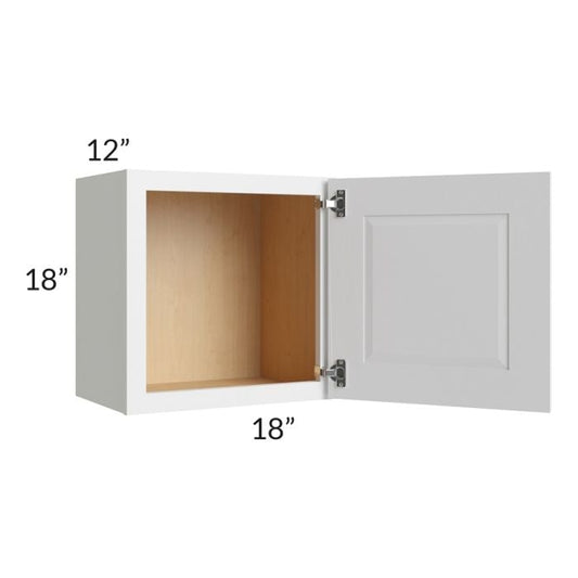 RTA Southport White Shaker 18" x 18" Wall Cabinet
