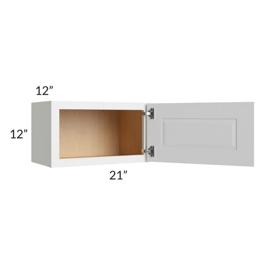 RTA Southport White Shaker 21" x 12" Wall Cabinet