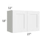 RTA Southport White Shaker 27" x 18" Wall Cabinet