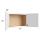 RTA Southport White Shaker 27" x 18" Wall Cabinet