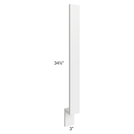RTA Southport White Shaker 3" Base Filler