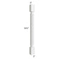 RTA Southport White Shaker 3" x 3" Turned Post