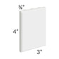 RTA Southport White Shaker 3" x 4" Block