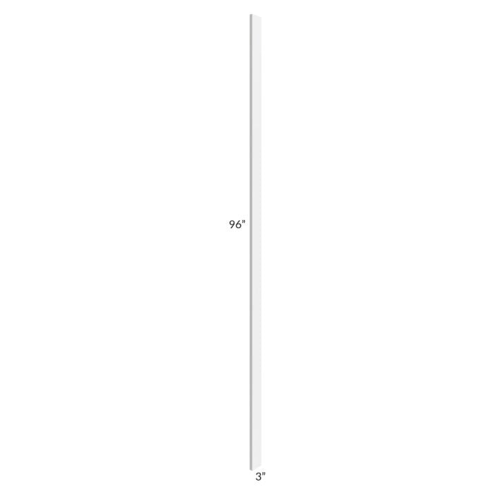 RTA Southport White Shaker 3" x 96" Tall Filler