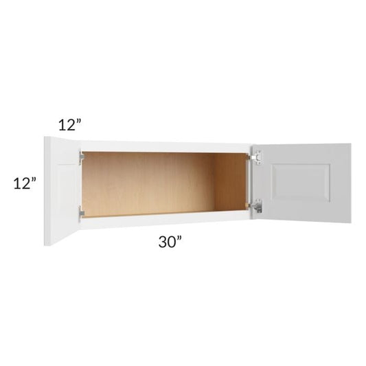 RTA Southport White Shaker 30" x 12" Wall Cabinet