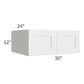 RTA Southport White Shaker 30" x 12" x 24" Wall Cabinet