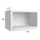 RTA Southport White Shaker 30" x 18" Microwave Wall Cabinet
