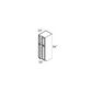 RTA Southport White Shaker 30" x 84" Wall Pantry with 2 Sides Decorative End Panels and 1 Roll Out Tray