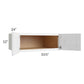 RTA Southport White Shaker 31.5" x 12" x 24" Wall Cabinet