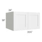 RTA Southport White Shaker 31.5" x 18" x 24" Wall Cabinet
