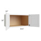 RTA Southport White Shaker 31.5" x 18" x 24" Wall Cabinet