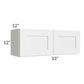RTA Southport White Shaker 33" x 12" Wall Cabinet