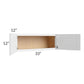 RTA Southport White Shaker 33" x 12" Wall Cabinet